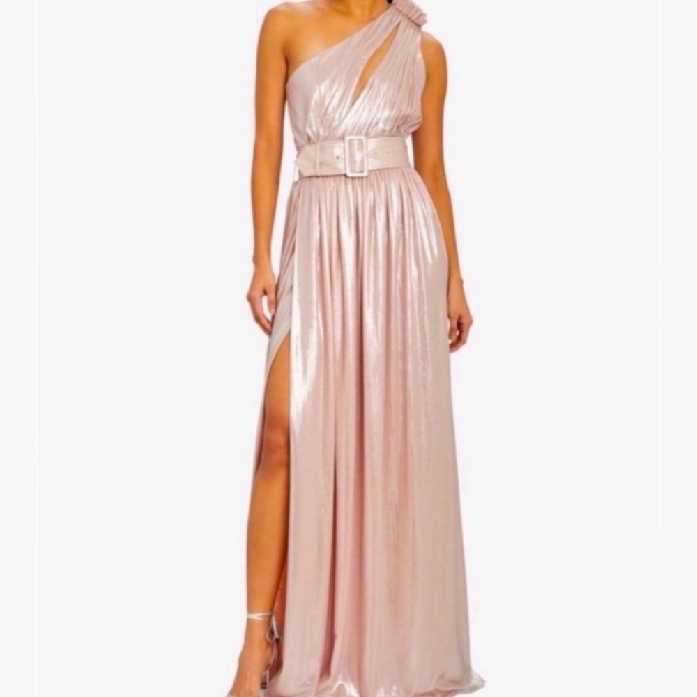 RETROFÊTE  Andrea Pink Maxi Dress Size M